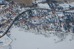 Luftaufnahme Schleswig Im Winter